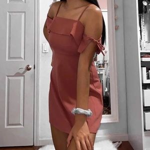 Cold Shoulder Dress